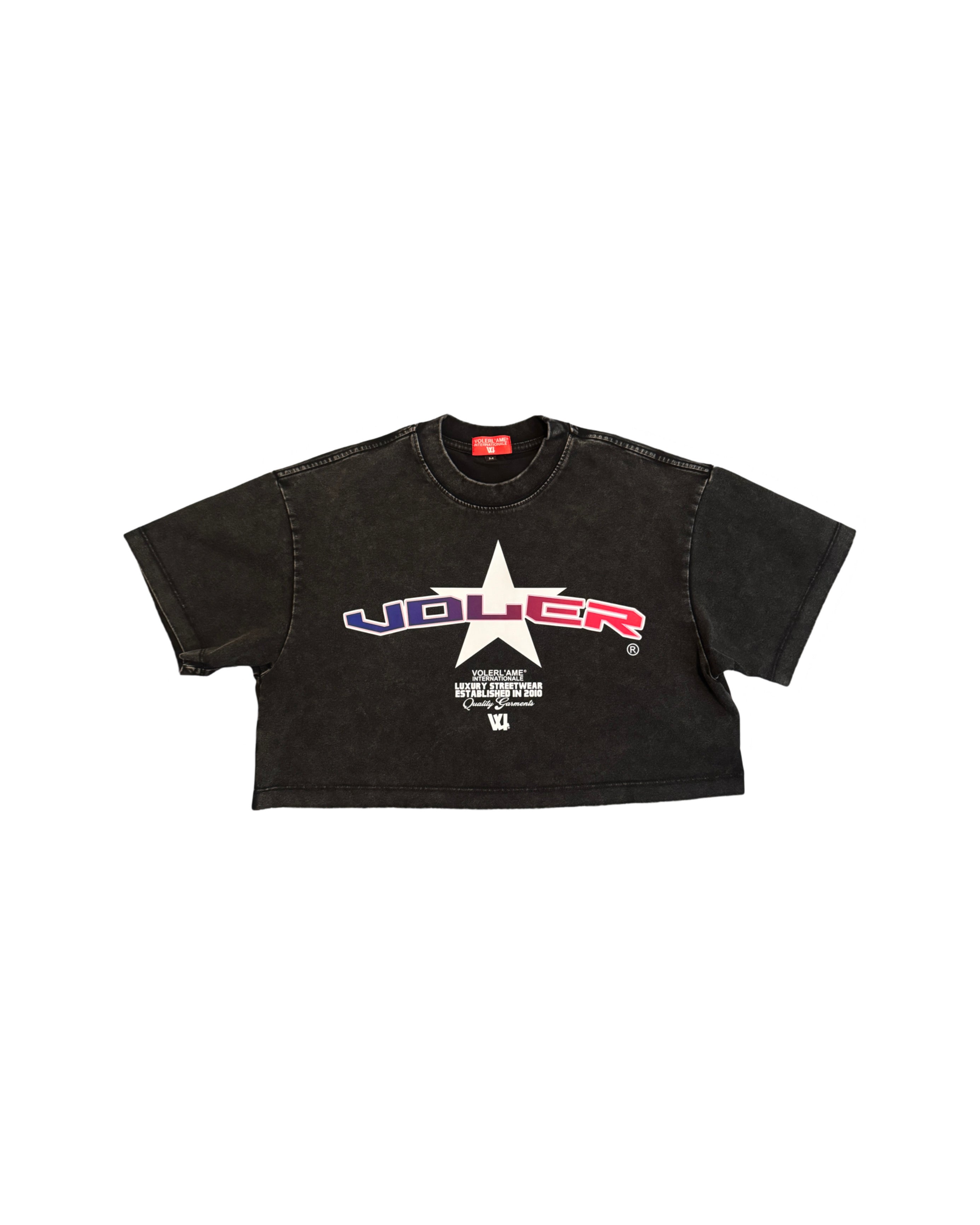 VLI VOLER STAR CROP SHIRT (WOMEN)