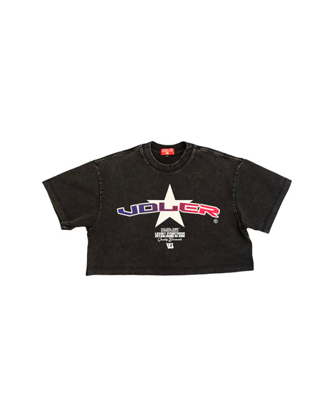 VLI VOLER STAR CROP SHIRT (WOMEN)
